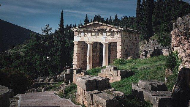 A famous greek landmark